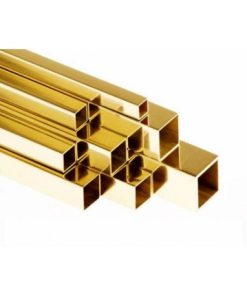 پروفیل 25/25 طلایی ورق 50 سوپرمات شاخه 3 متری