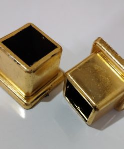 فلنچ پلاستیکی طلایی ABS برای قوطی 25*25
