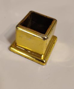Alternative view of فلنچ پلاستیکی طلایی ABS برای قوطی 25*25